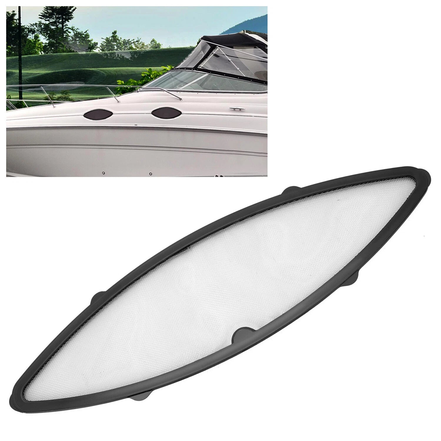 Porthole Screen for Sea Ray Sundancer 290 300 310 340 460