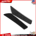Set of 4 Black Carbon Fiber Interior Door Handle Cover Trim for Genesis Coupe (2013–2016)