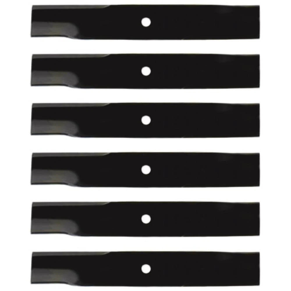 6-Pack Low Lift Mower Blades for Exmark 103-6387 (Fits 52" Decks)