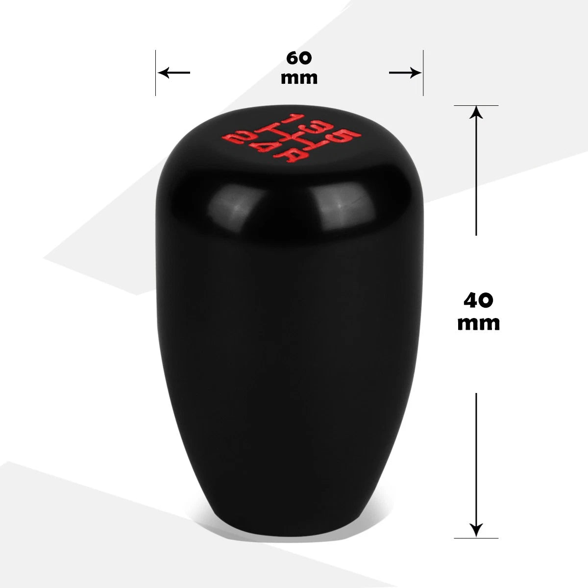 5-Speed Manual Transmission Short Throw Shift Knob for Universal Fit