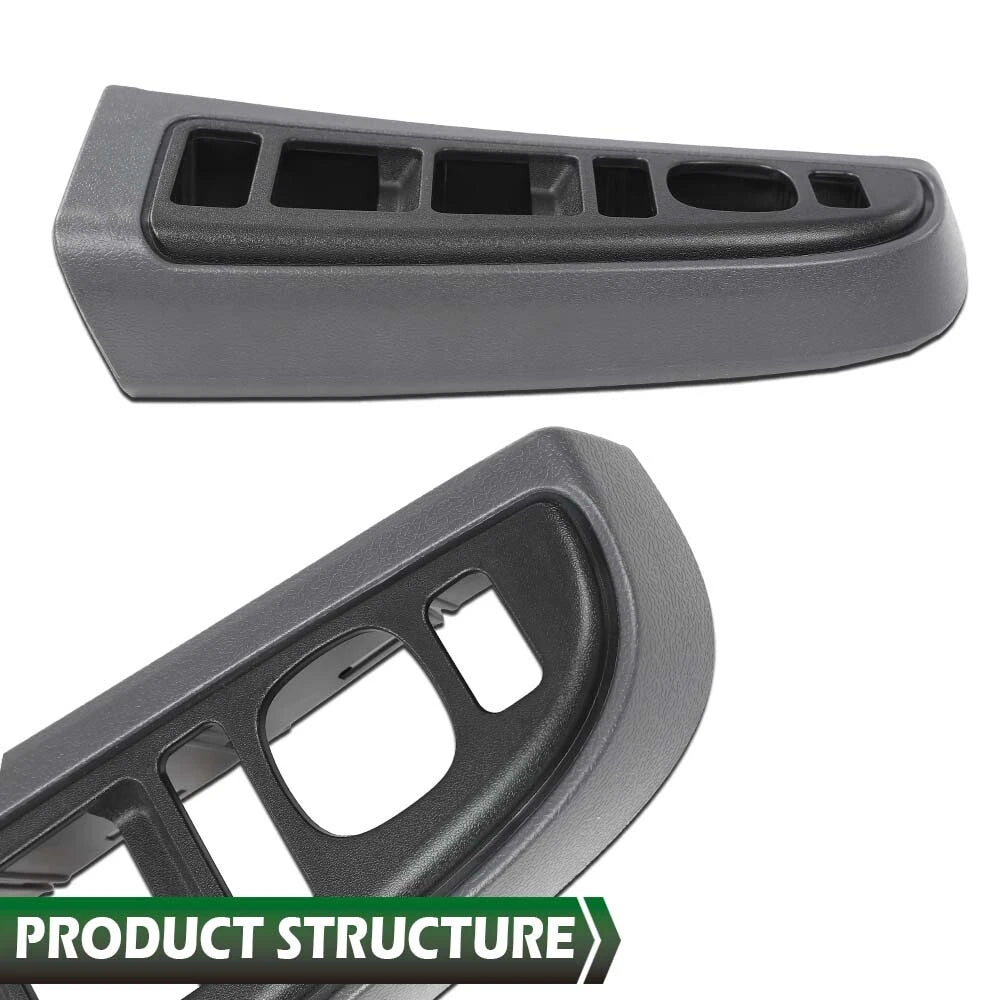 Window Switch Bezel for Chevy Silverado GMC Sierra (2003–2007) Gray