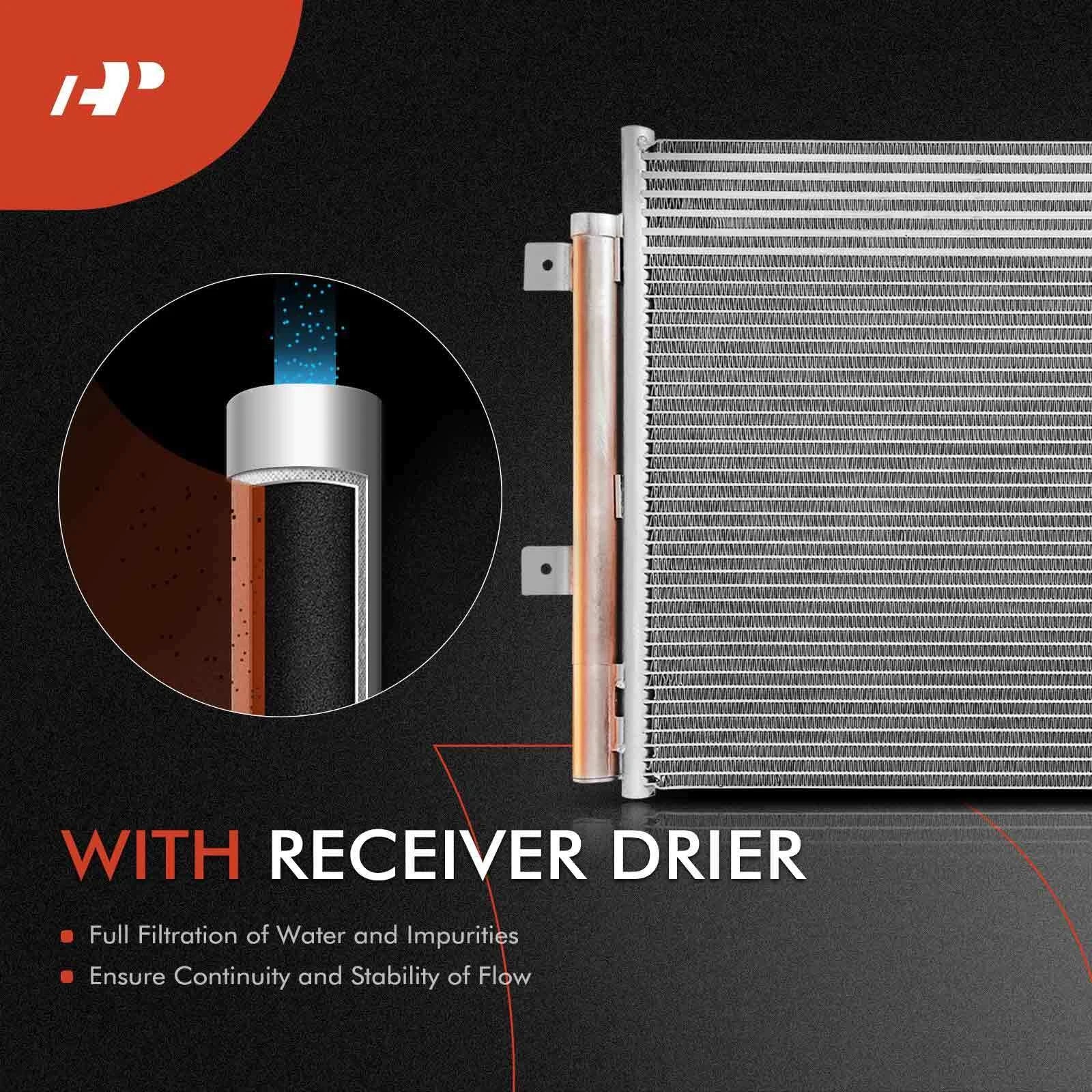 Radiator, AC Condenser & Cooling Fan Kit for Ford Edge Lincoln MKX (2007–2014)