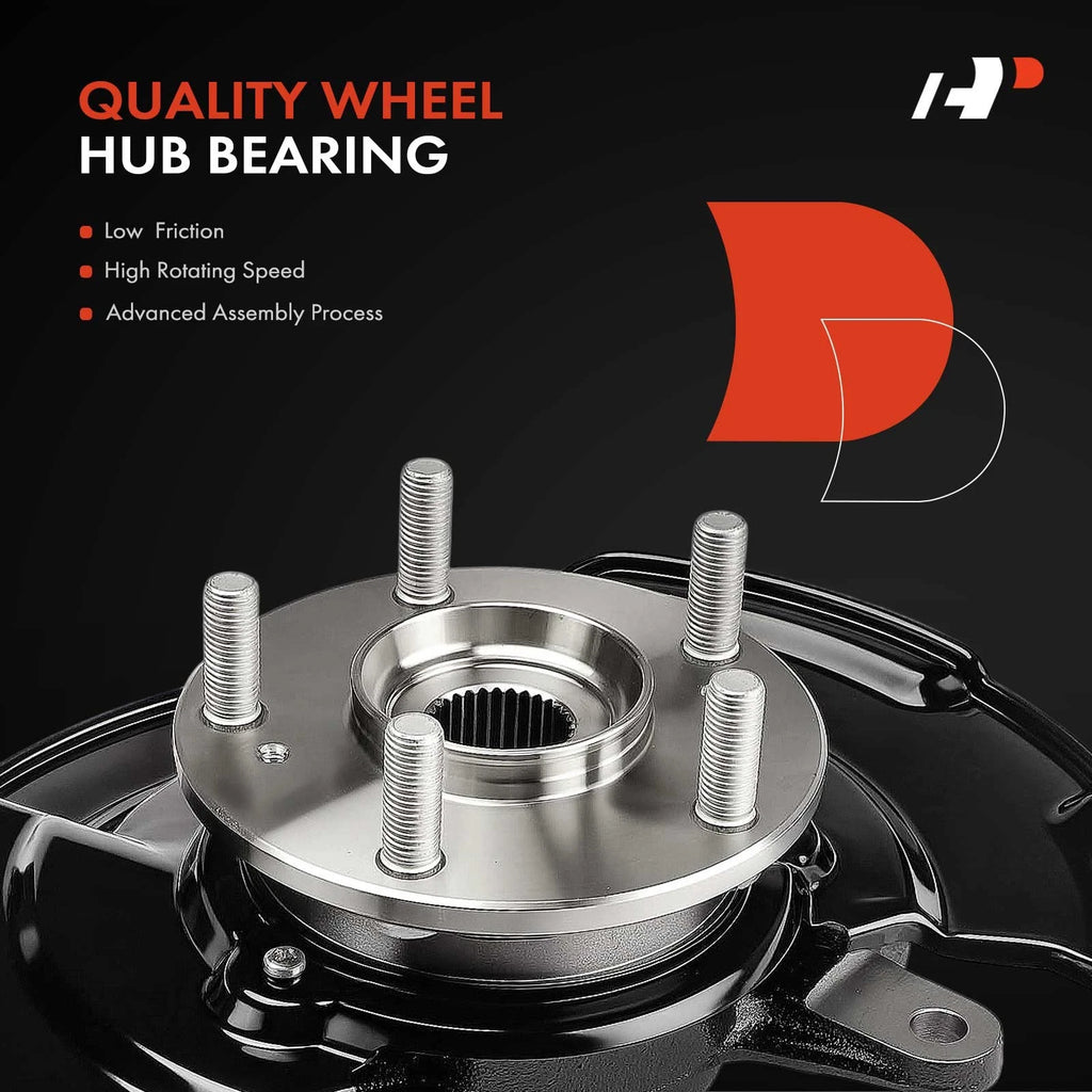 Front Left Steering Knuckle & Hub Bearing for Honda HR-V (2016–2022)