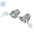 Set of 2 Door Lock Cylinders for Honda Civic (2003–2005) w/ 2 Keys