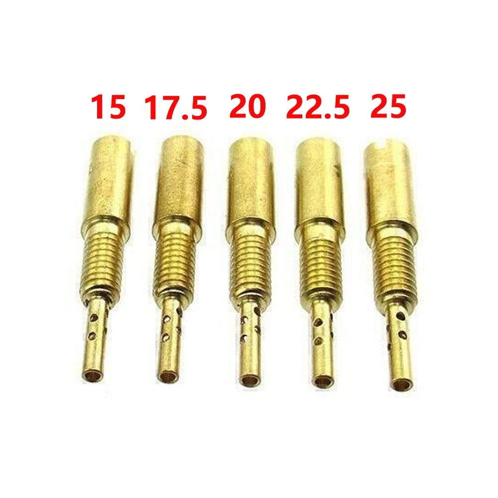 5pcs Carburetor Pilot Slow Jets Kit for Mikuni TM VM28/486 HSR42/45/48