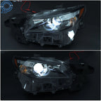 Set of 2 Headlight Replacement for Mazda CX-9 (2016-2023) Halogen LED Housing