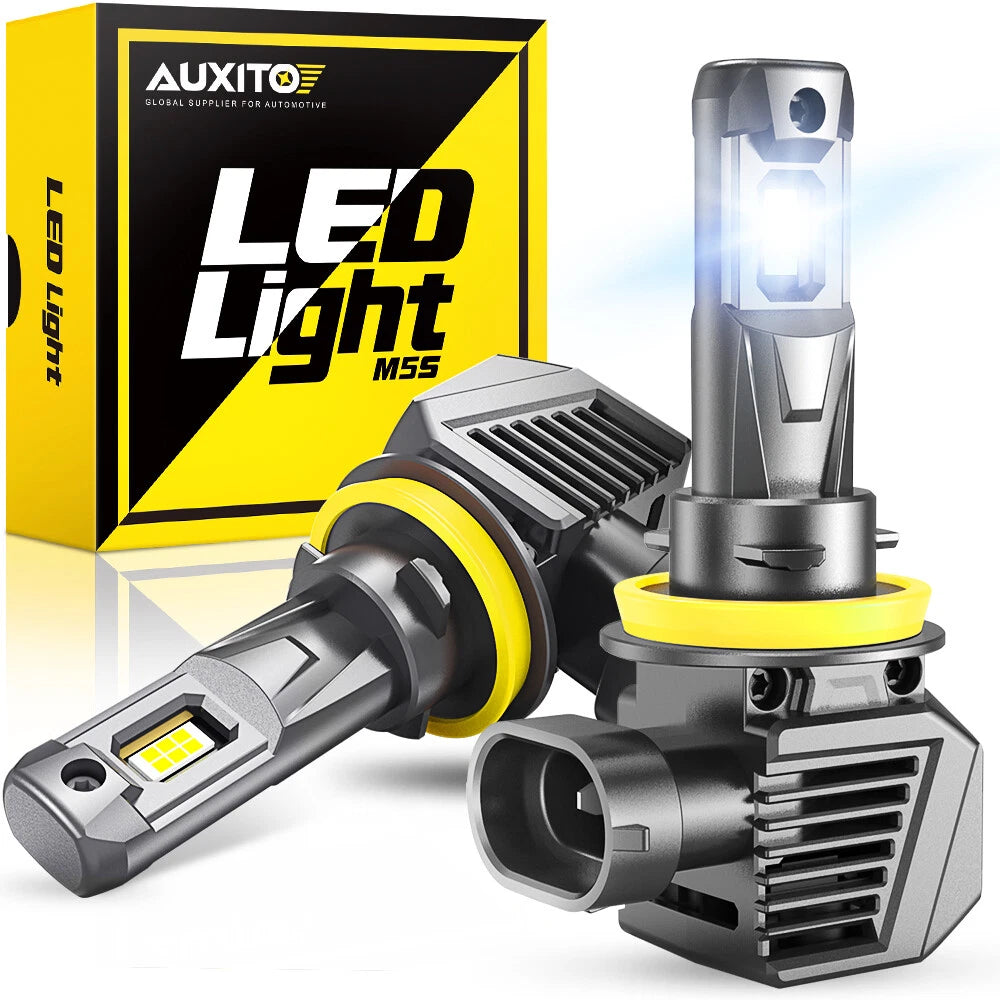 LED Headlight Kit for H11/H8/H9 Vehicles (6500K Xenon White)