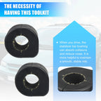 2 Pcs Front Stabilizer Bar Bushing for Chrysler Voyager, Dodge Caravan 