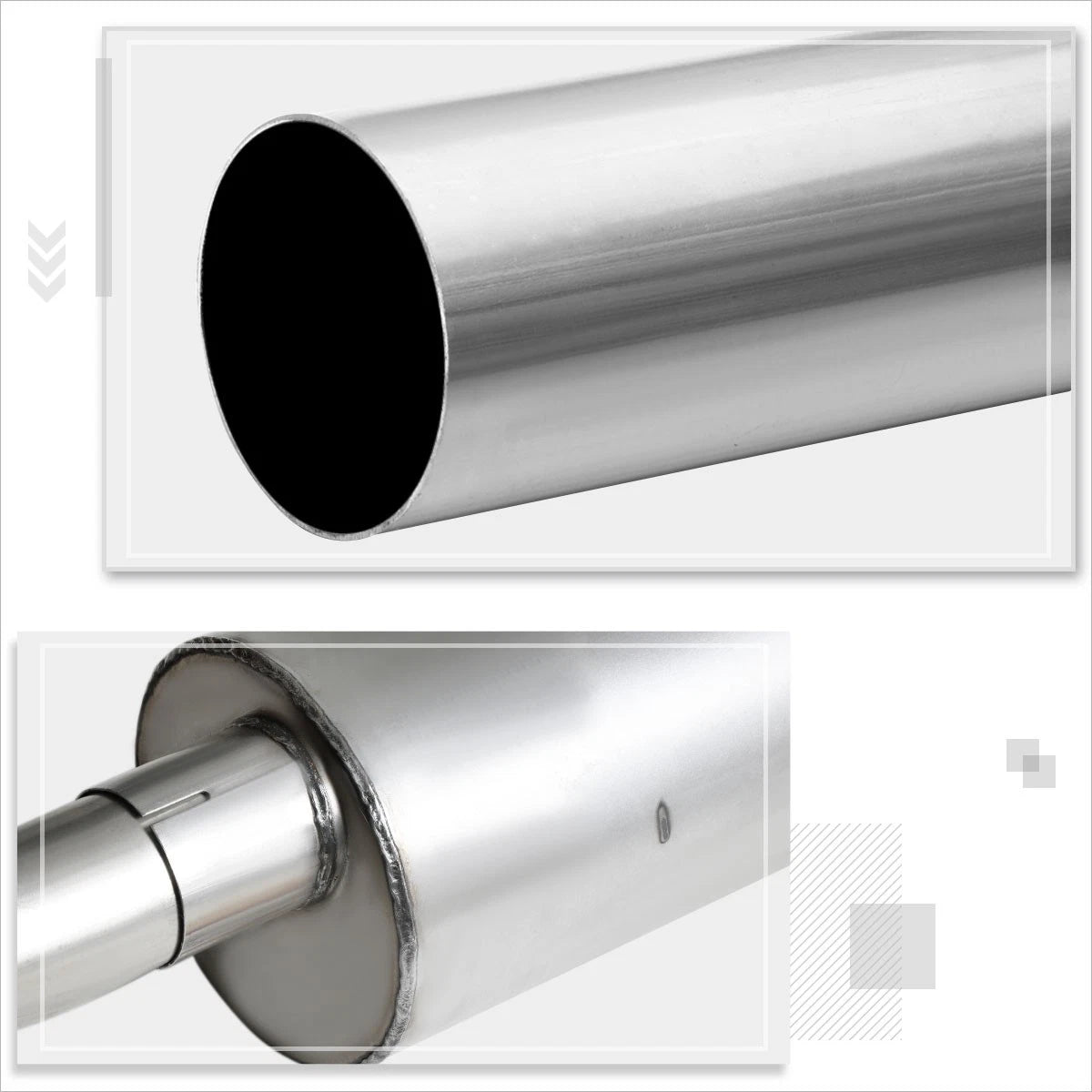 Catback Exhaust for Ford F150 6.2 V8 (2010–2014) 3" In/Outlet Aluminized Steel