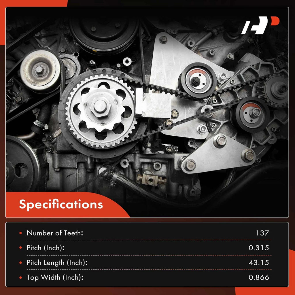 Engine Timing Belt for Kia Rio (2001-2005)