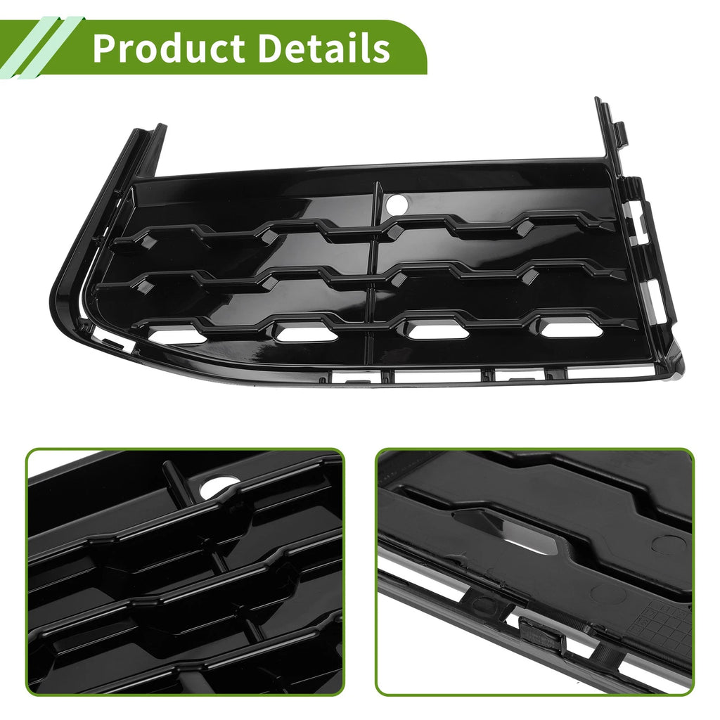 1 Pc Fog Light Grill for BMW 7 Series (2015–2020) No. 51118092157 Black