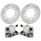 Front Brake Calipers & Disc Rotors for Yamaha Grizzly 660 4x4 (2002–2008)