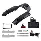 Rear Mud Flaps for Harley CVO Street Glide FLHXSE (2010–2012)