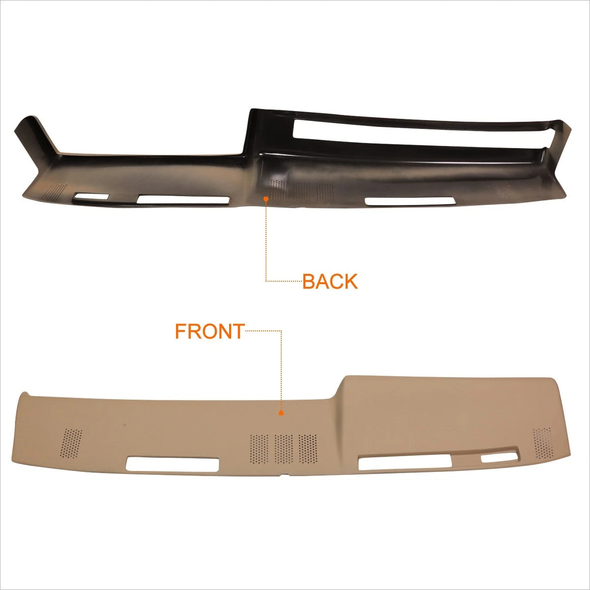 Molded Dashboard Overlay Cap for Chevy GMC C/K/R/V Pickup Suburban (1981–1991)
