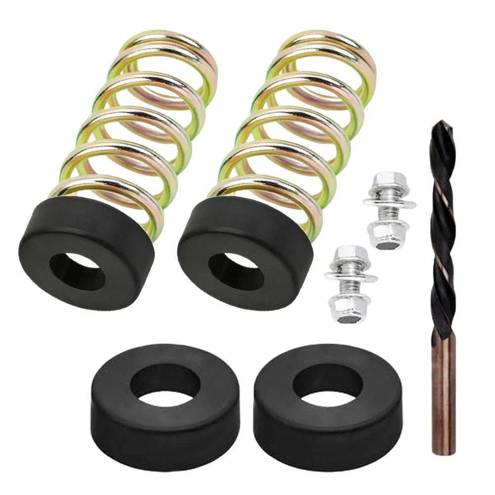 Set of 4 Heavy Duty Seat Springs 283516 with Mounting Cap 422127 for Mowers