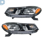 Set of 2 Halogen Headlights for Chevrolet Trax (2017–2020) Chrome