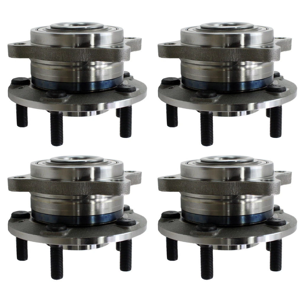4pc Wheel Bearing Hub Assembly for Kia Sorento AWD (2011–2020)