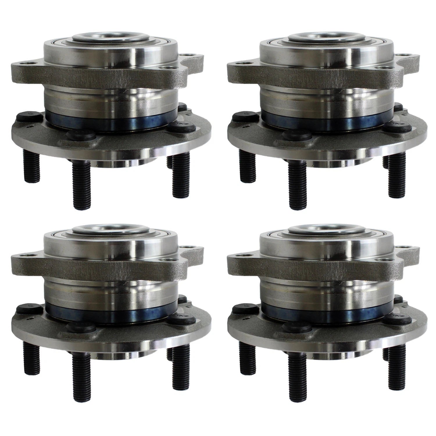 4pc Wheel Bearing Hub Assembly for Kia Sorento AWD (2011–2020)