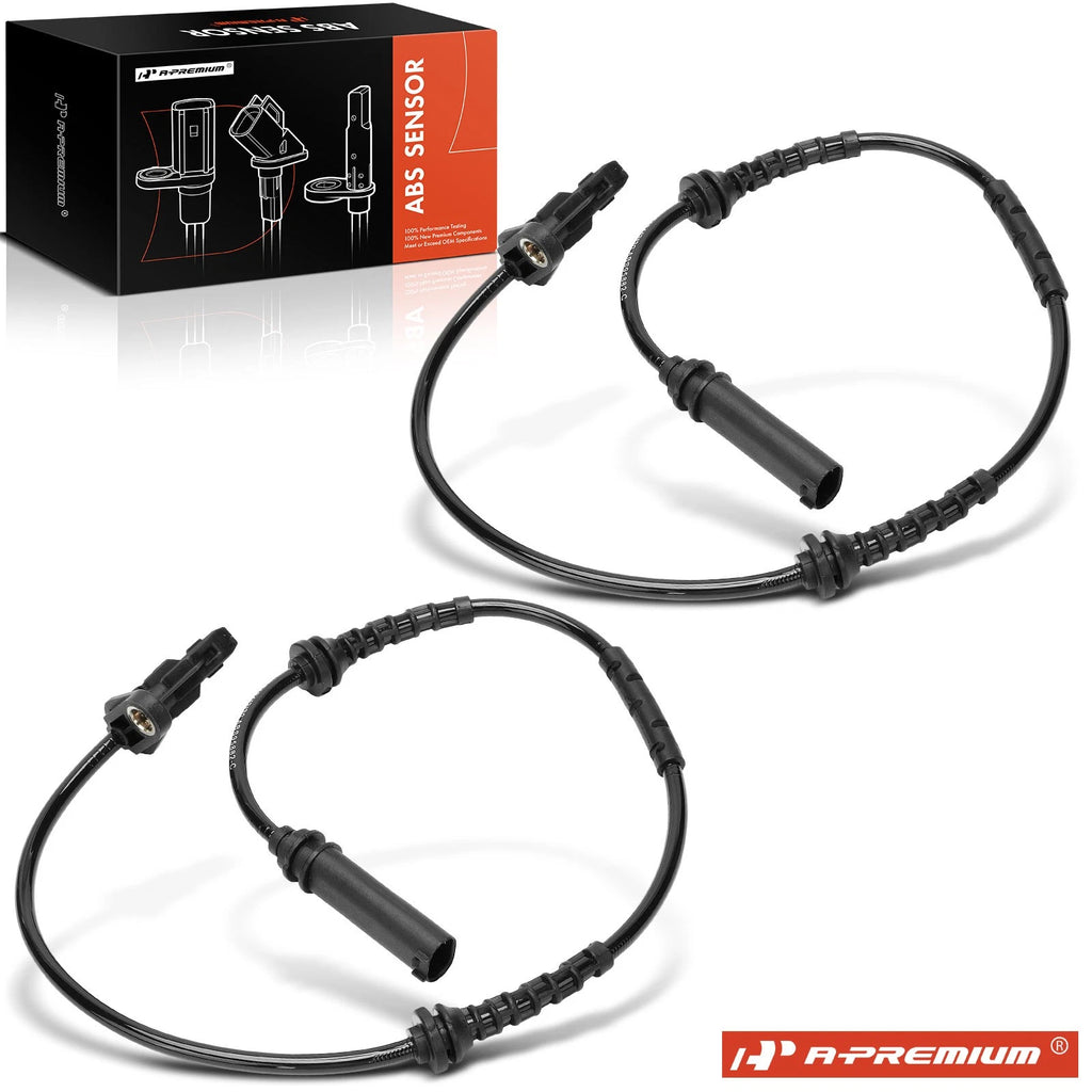 2X Rear ABS Wheel Speed Sensor for BMW X1 (2019–2021) X2 (2018–2022)