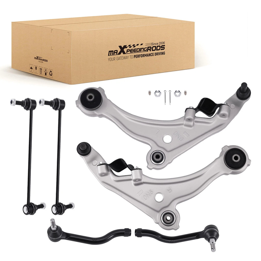 Front Lower Control Arm Outer Tie Rod Sway Bar Link for Nissan Maxima (2009–2014)