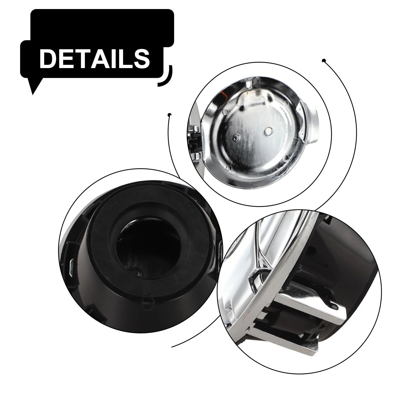 Replacement Fuel Tank Cover Door for Dodge Challenger (2008–2019)