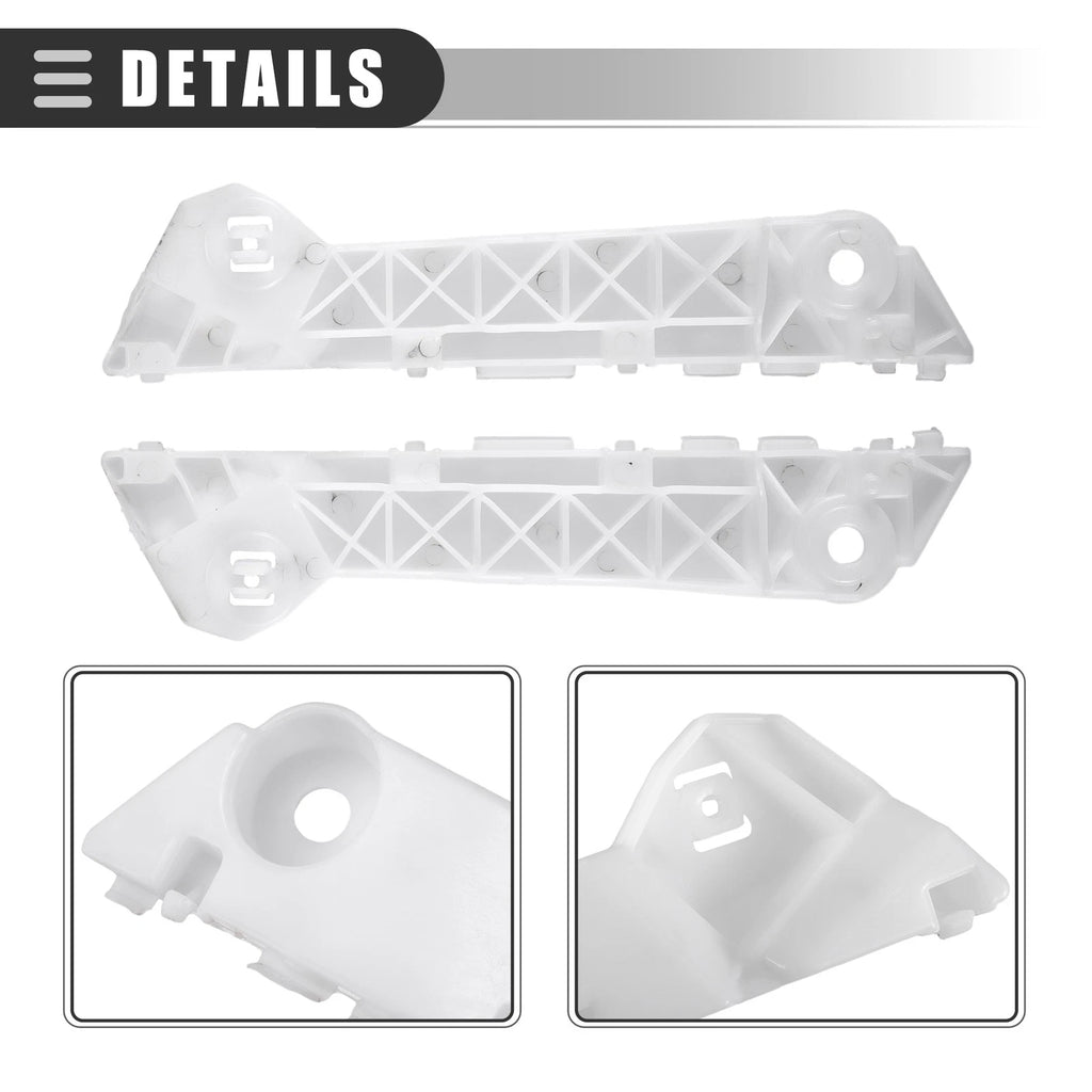 Set of 2 Front Bumper Bracket Retainers for Mazda CX-9 (No.TD11500U1F)