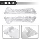Set of 2 Front Bumper Bracket Retainers for Mazda CX-9 (No.TD11500U1F)