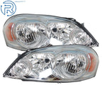 Set of 2 Halogen Headlights for Chevy Impala (2006-2016)