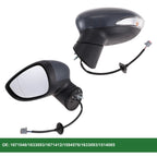 Left Side Door Mirror for Ford Fiesta Mk7 (2008–2012) Electric Adjust Gray