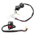 Handlebar Switch & Ignition Key Switch for Yamaha Grizzly 600 YFM600F (1998–2001)