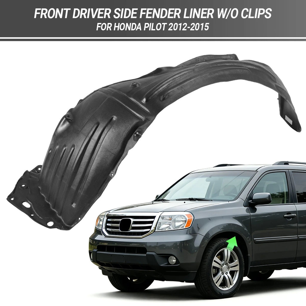 Fender Liner Set for Honda Pilot (2012–2015)