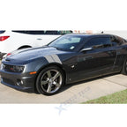 Gray Racing Hood Side Fender Stripe Decal Sticker for GMC (2012-2017)