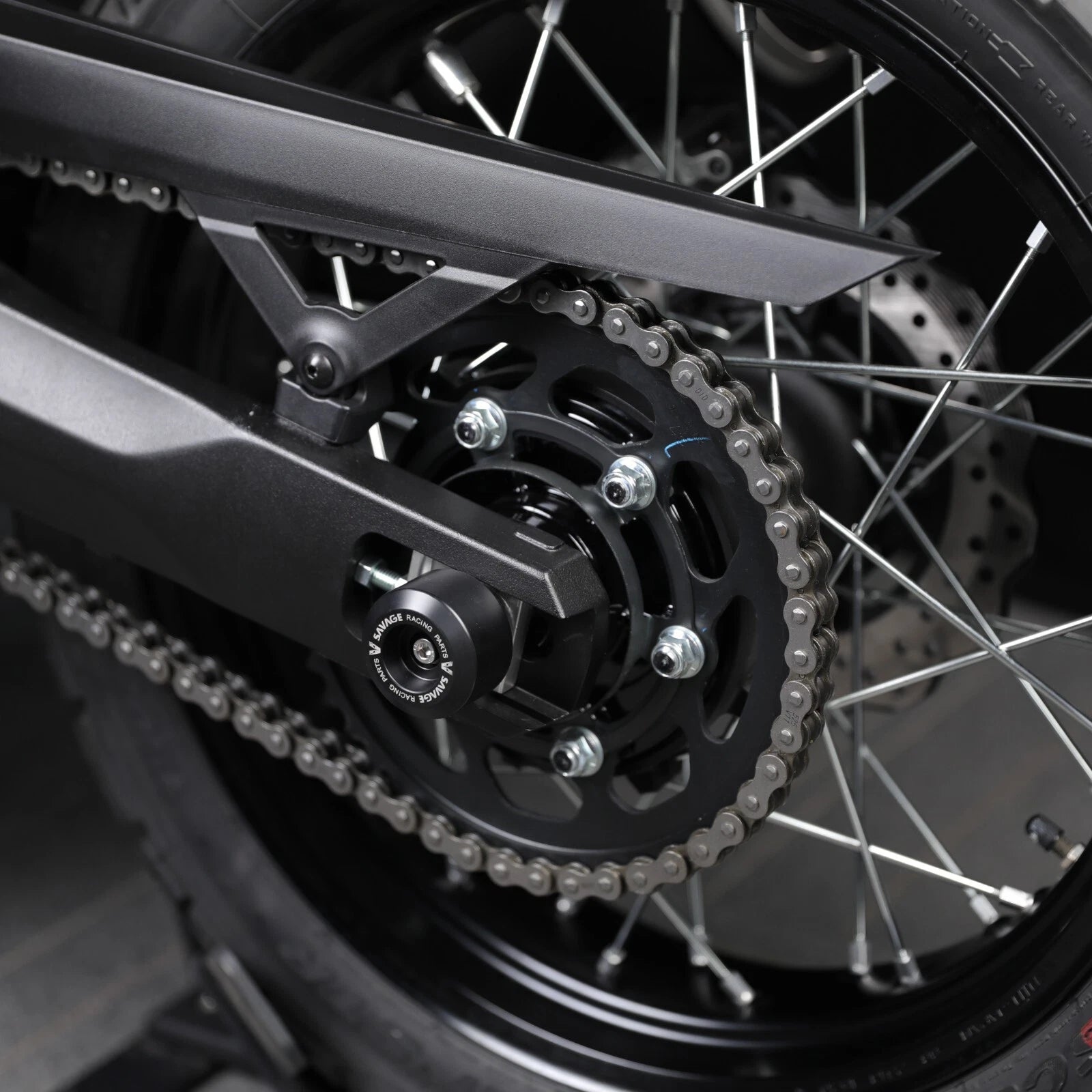 Front and Rear Wheel Slider Crash Protector for Yamaha Tenere 700 (2019–2023)