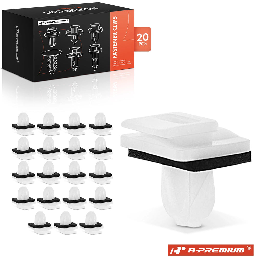 20Pcs Nylon Side Sill Garnish Clips for Honda 
