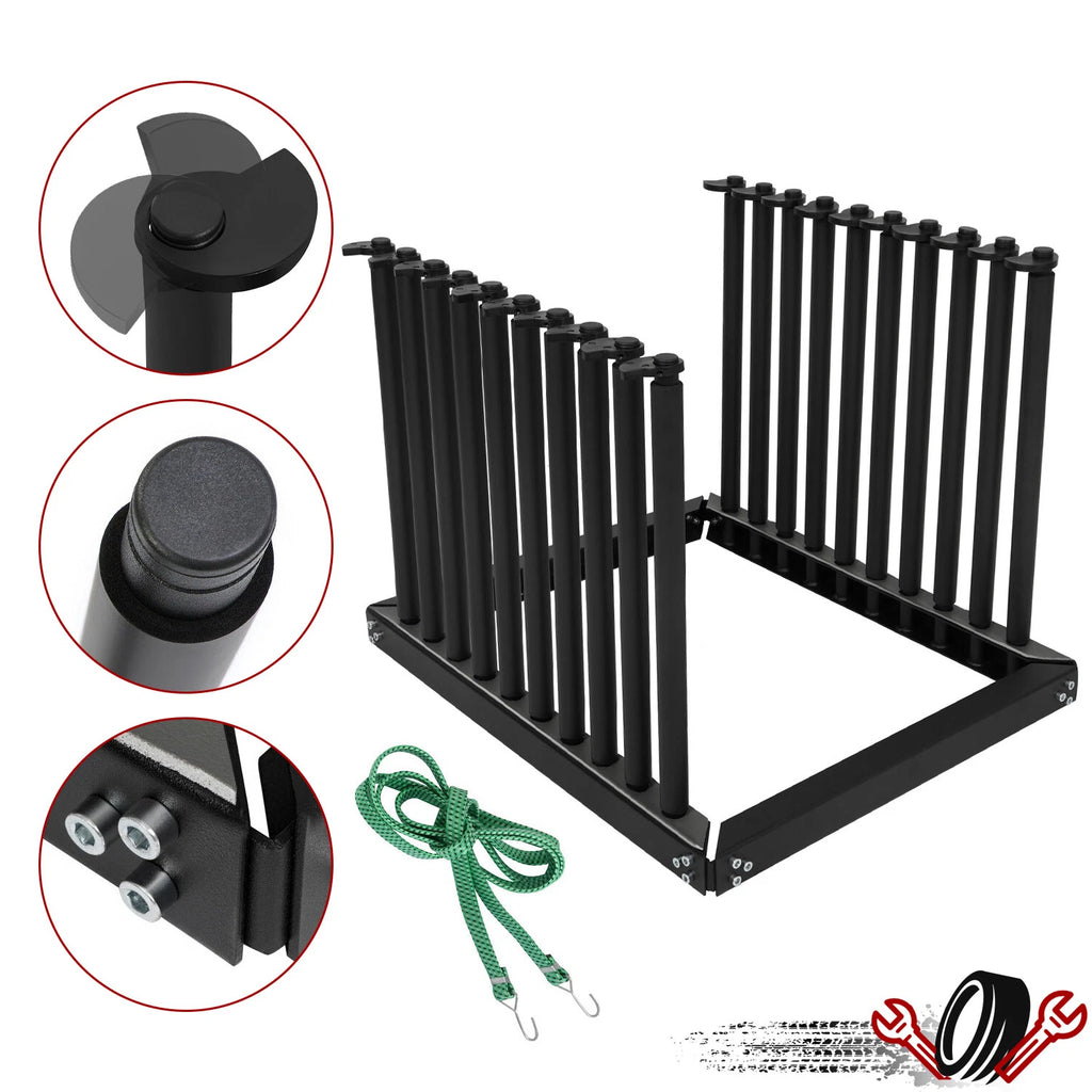 9 Lite Rack Windshield for Jeep Wrangler (2007–2018)