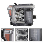 Full LED Headlight w/ LED Signal for GMC Sierra 2500 HD (2020–2023)
