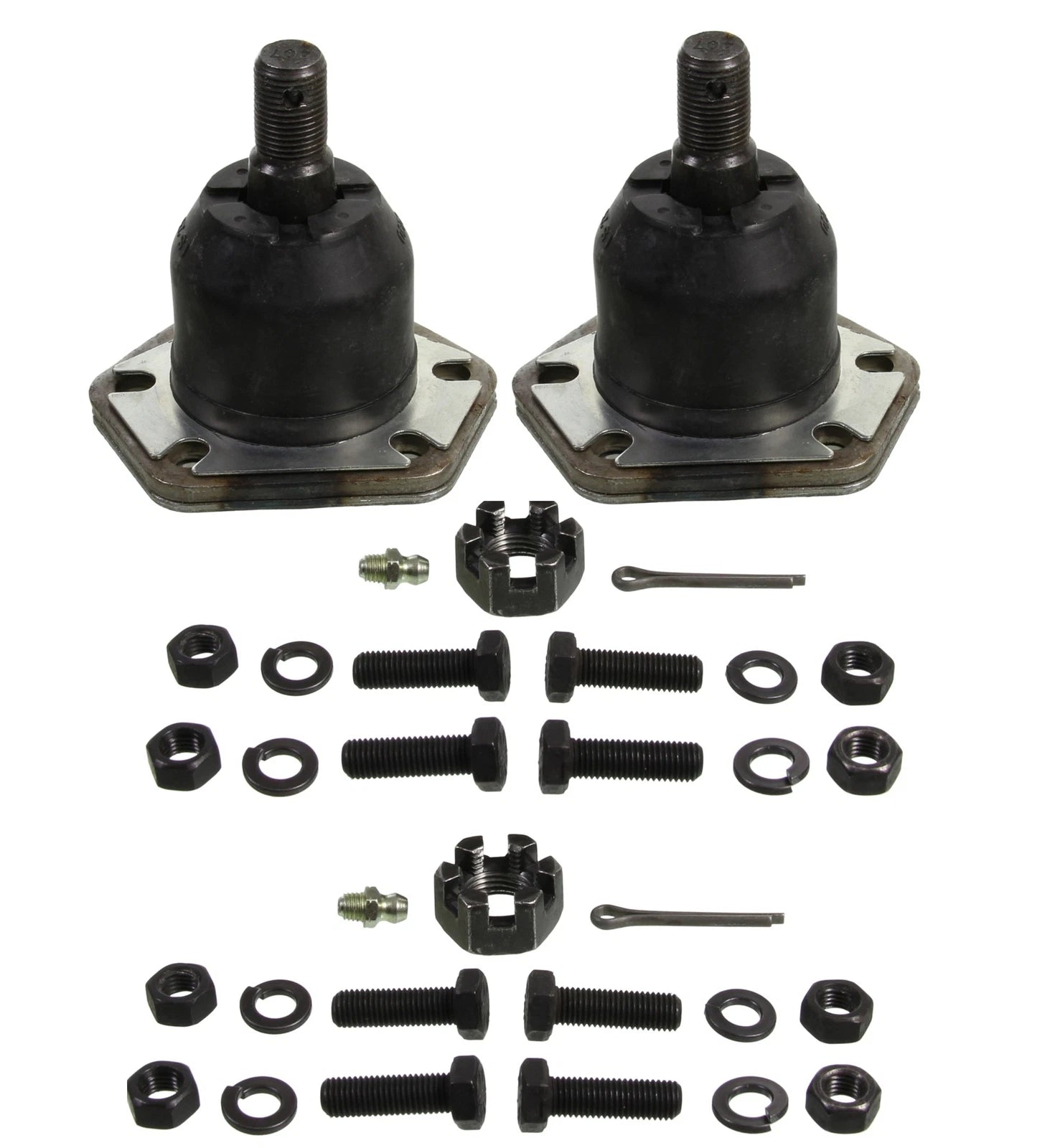 Set of 2 Front Upper Suspension Ball Joints for Chevy C10 (1960–1987)