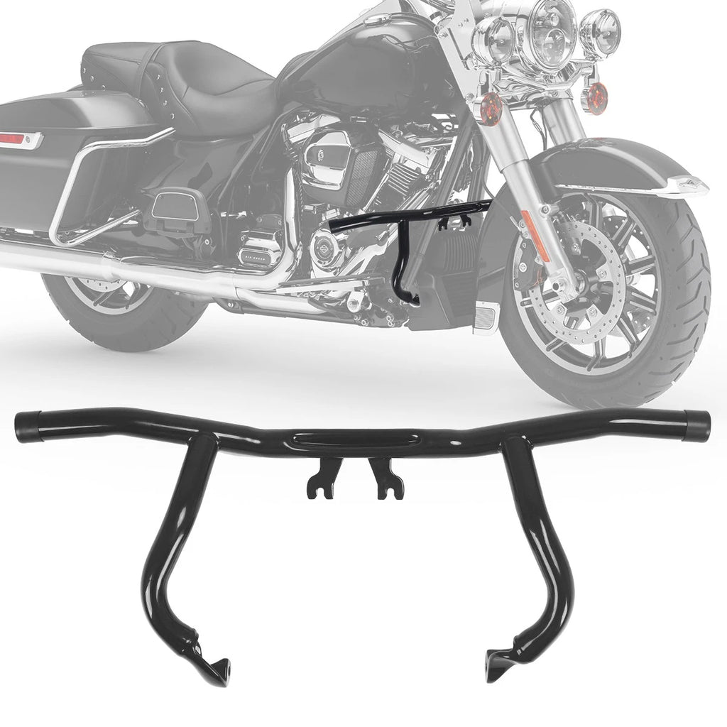 Front Engine Guard Highway Crash Bar for Harley Touring Road King (2014–2023)