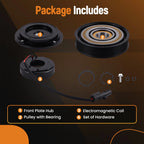 AC Compressor Clutch Set for Dodge Ram 1500 2500 3500 4000 (2003-2008)