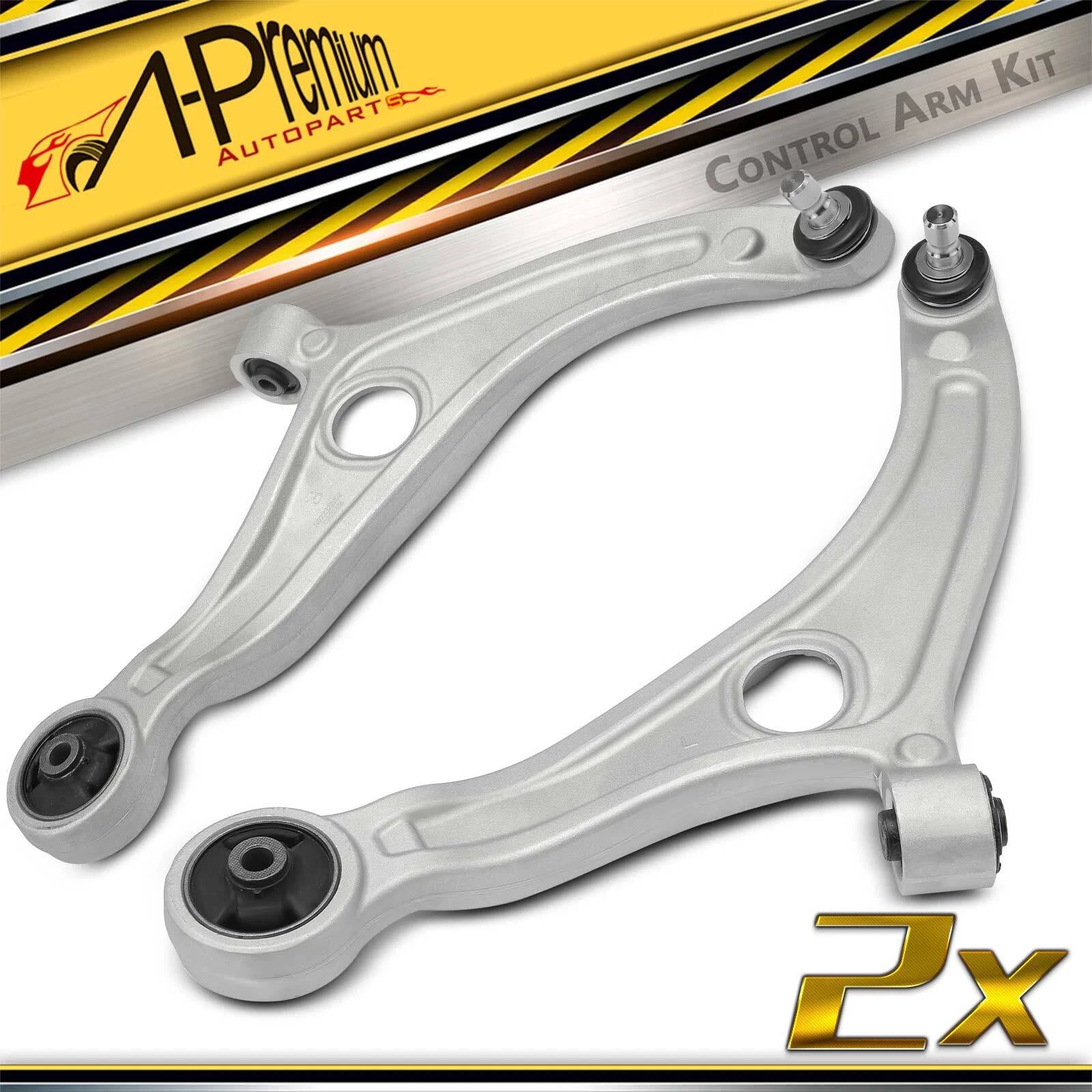 2X Front Lower Control Arm for Hyundai Sonata (2011–2015) Azera Kia Optima