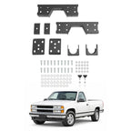 6'' Rear C-Notch & Drop Flip Kit for Chevy Silverado GMC Sierra C1500 (1988–1998)