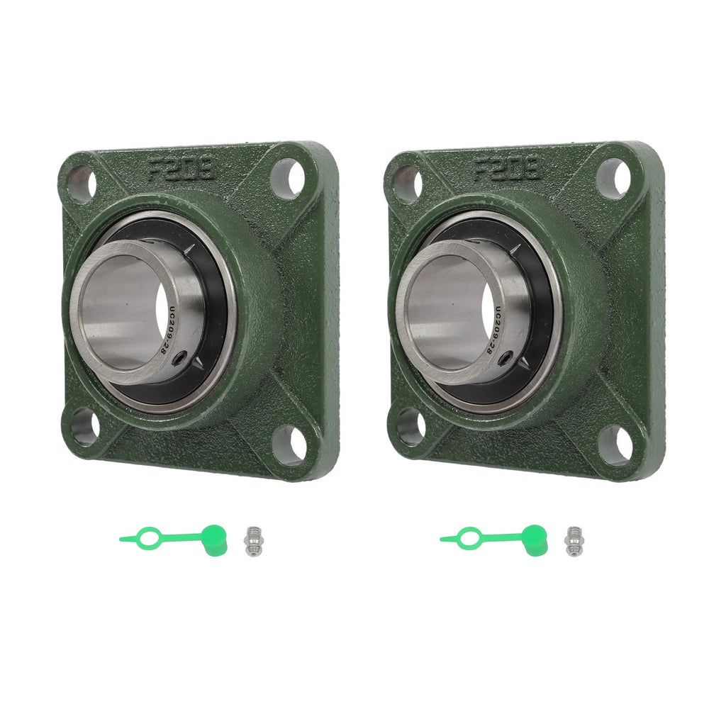 2PCS UCF209-28 Self-Aligning Bearing for (1-3/4" Bore)