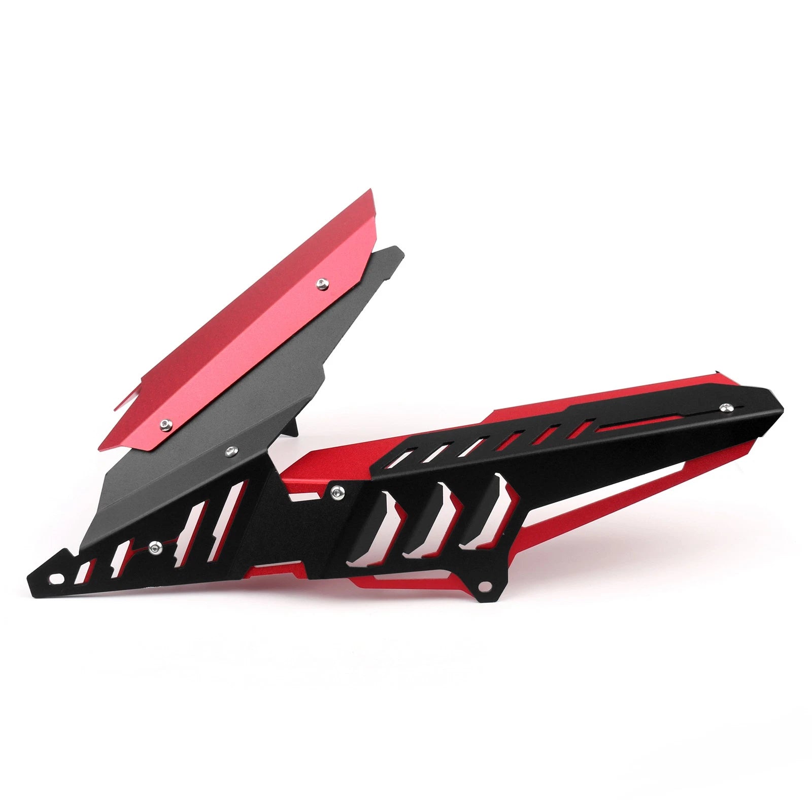 Rear Tire Hugger Fender & Chain Cover for Yamaha R3/MT03/R25 (2015–2023) Red #8