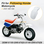 Front Fender for Honda Z50R (1988–1999) Replaces 61100-GW8-670ZA, White