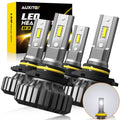 AUXITO 9005 9006 LED Headlight Bulbs Combo 6500K White (High Low Beam)