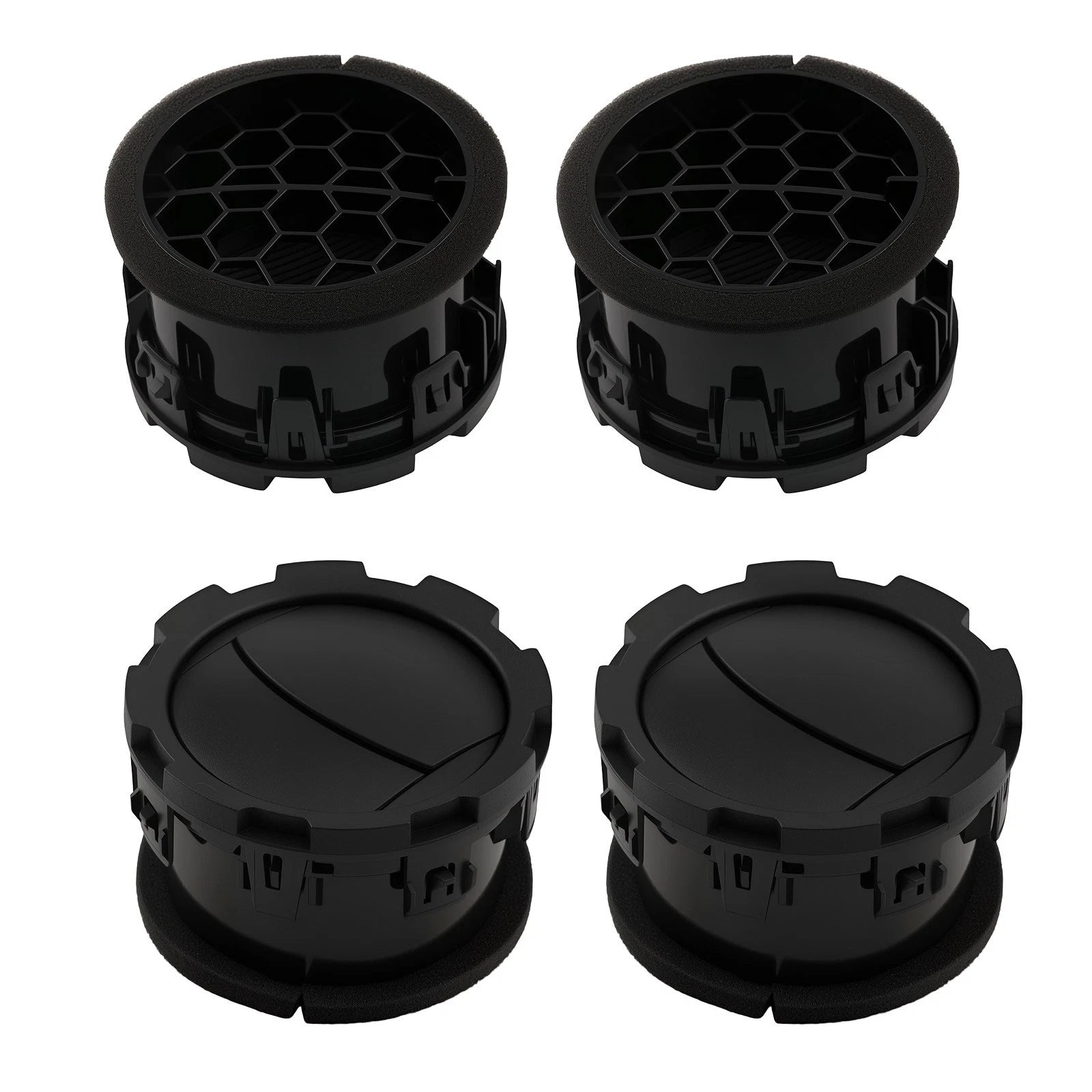 Dash Vent Kit for Ford F-250 F-350 F-450 (2011–2016) BC3Z19893AA Black 4pc