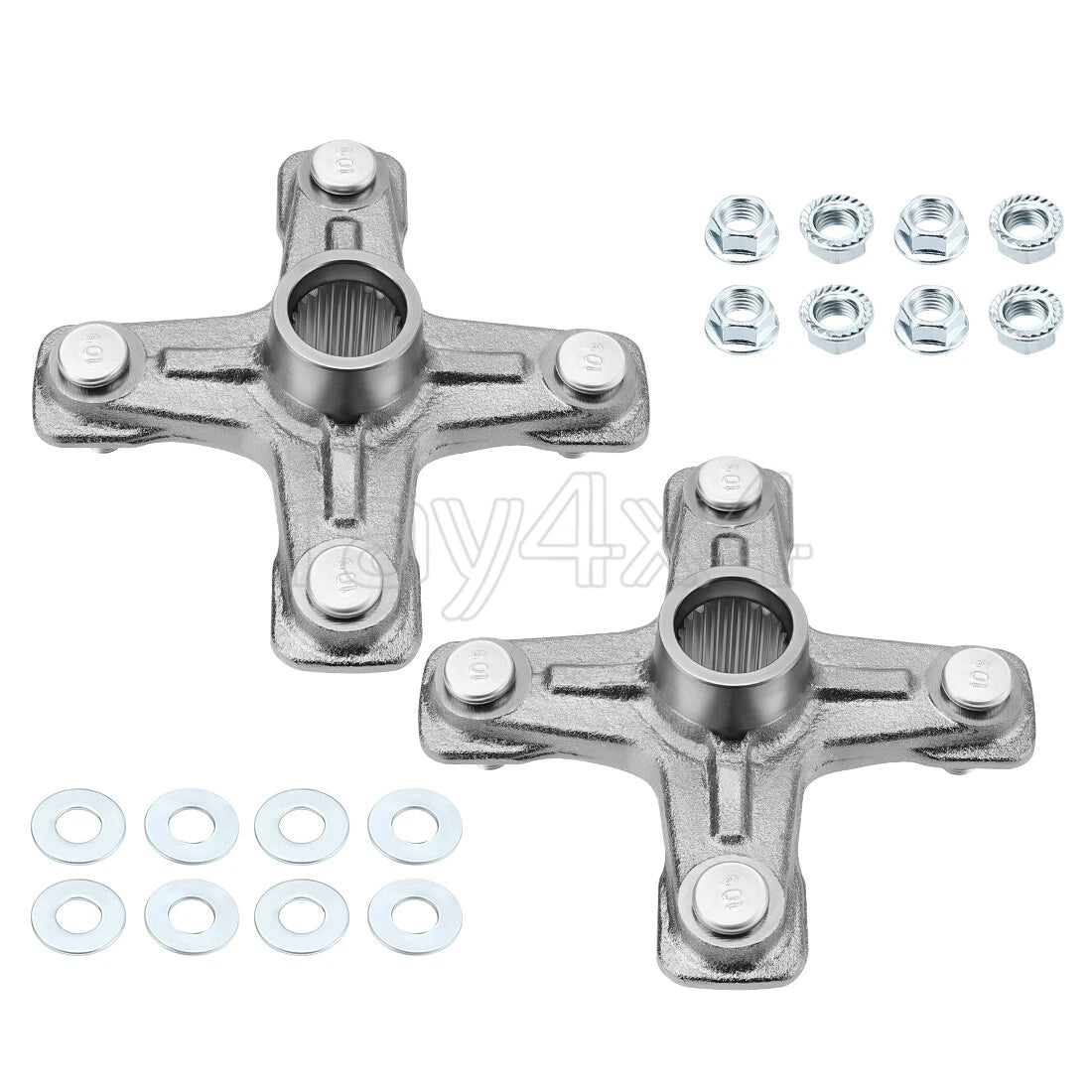 Pair Rear Axle Wheel Hub for Yamaha Raptor 250 350 660 700 (2001–2014) 1PE-F53K0-00-00