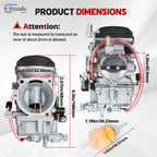 Carburetor Set for Harley Davidson Sportster 883 1200 (1988–2006)