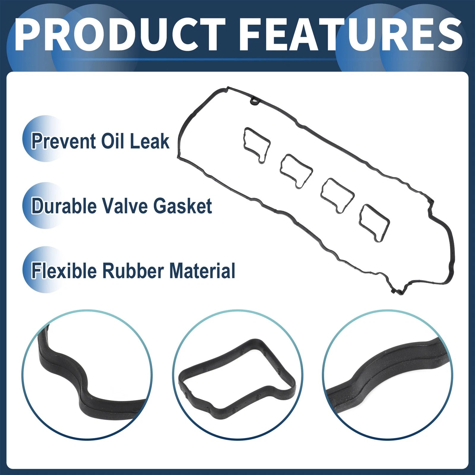 Valve Cover Gasket No.A2710160121 for Mercedes-Benz C180 (1997–2007)