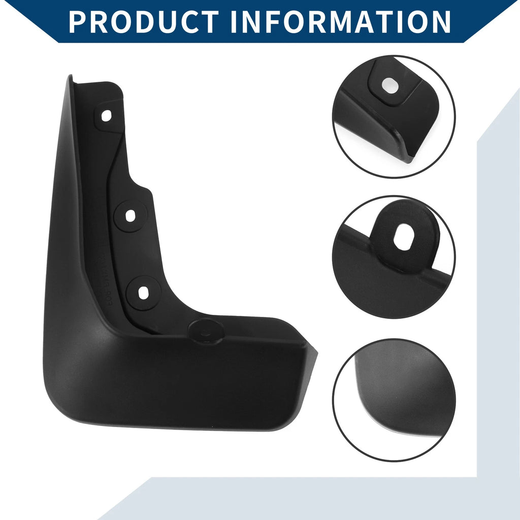 Set of 2 Mud Flaps Splash Guards for BMW X1 (2023–2024)